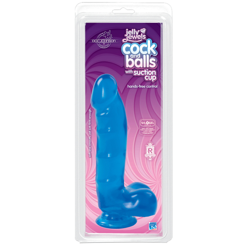 4.5" Cock + Balls With Suction Cup 
