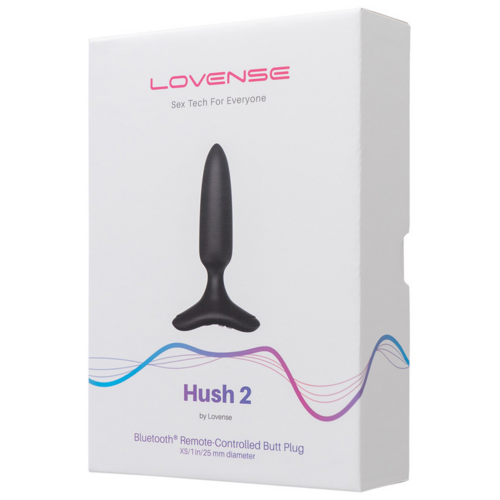 1" Hush 2 Bluetooth Butt Plug