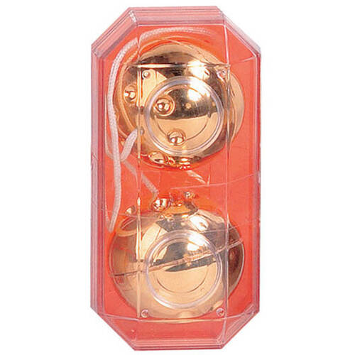 Gold Plastic Kegel Balls