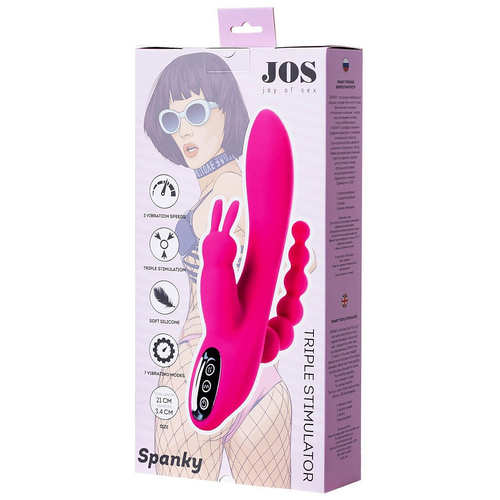 Spanky Triple Duty Rabbit Vibrator