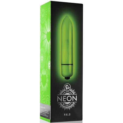 Neon Nights Halo Bullet Vibrator