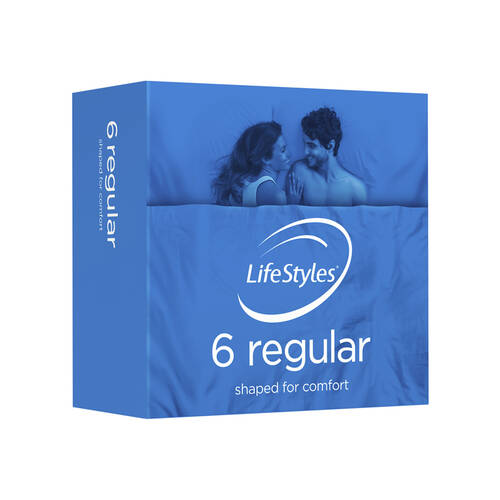 54mm Lifestyles Condoms x6