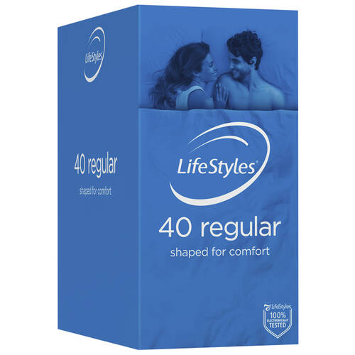 54mm LifeStyles Condoms x40