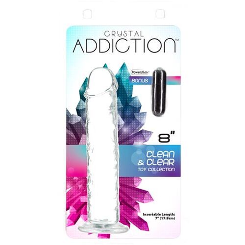 8" Crystal Dildo