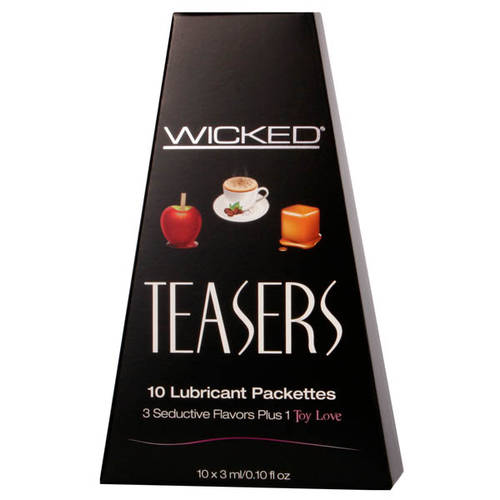 Teasers 10x Flavoured Lube Pack