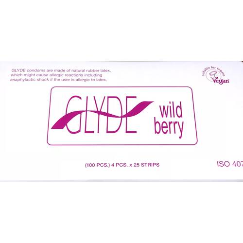 Glyde Condom 53mm Bulk 100's