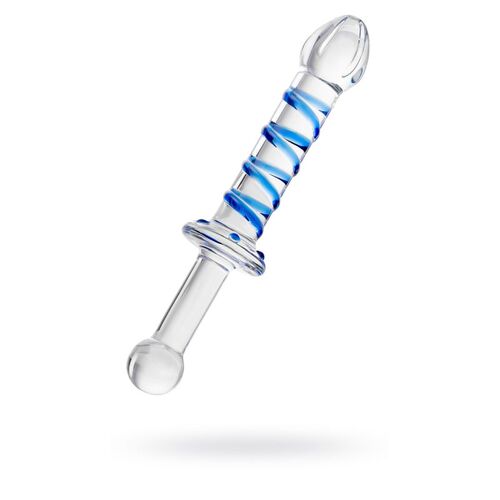9" Glass Dildo Probe + Handle
