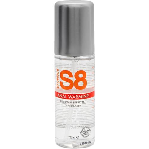 S8 Warming Wb Anal Lube 125ml