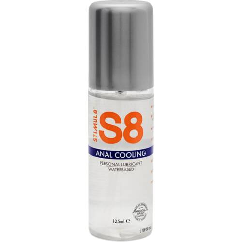 S8 Cooling WB Anal Lube 125ml