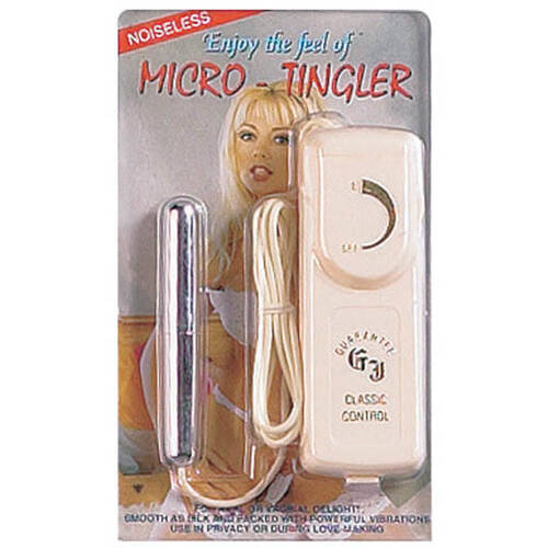 2" Micro Tingler Long Egg Vibrator