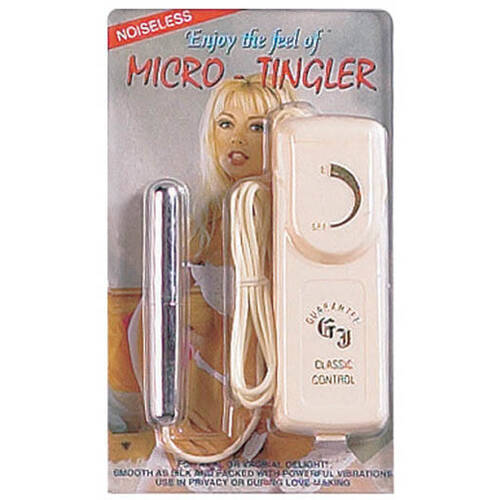 Micro Tingler Long Egg Vibrator