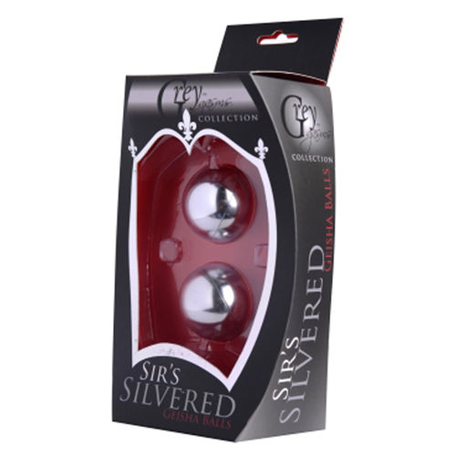 Sirs Silvered Geisha Balls