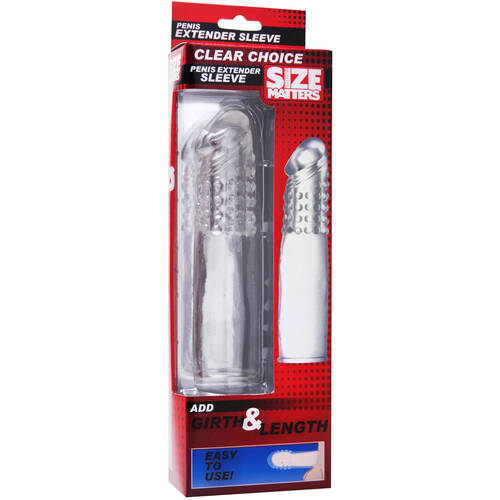7" Clear Choice Penis Sleeve