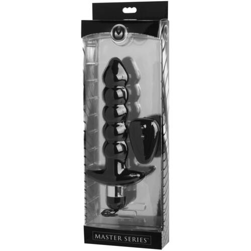 Vibrating Anal Beads + Remote