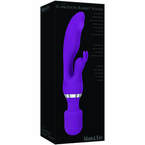 5"  G-Motion  Wand Rabbit Vibrator