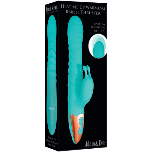 4" Thrusting Heated Rabbit Vibrator