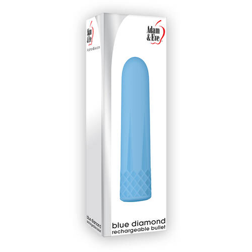 3.5" Blue Diamond Bullet Vibrator