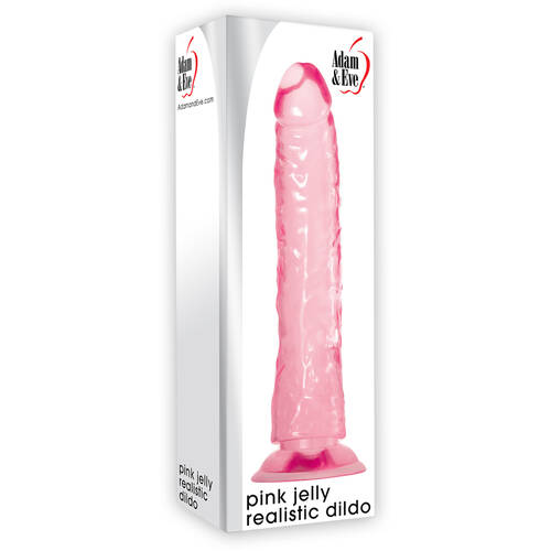 8" Pink Jelly Cock
