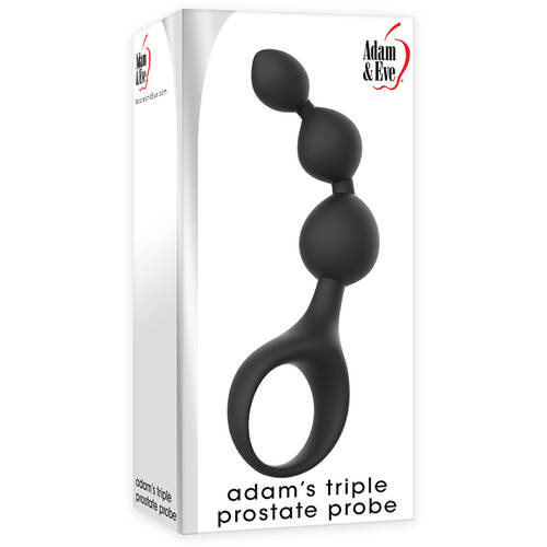 5" Triple Prostate Anal Beads