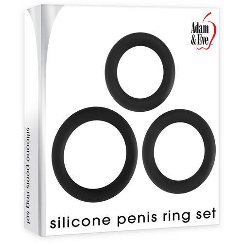 Silicone Cock Rings X3