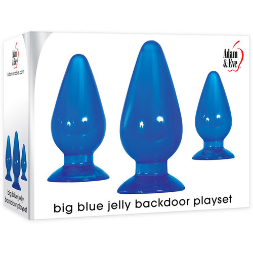 Big Blue Jelly Anal Training Kit