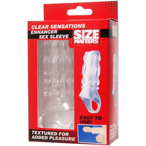 4.5" Clear Sensations Penis Sleeve