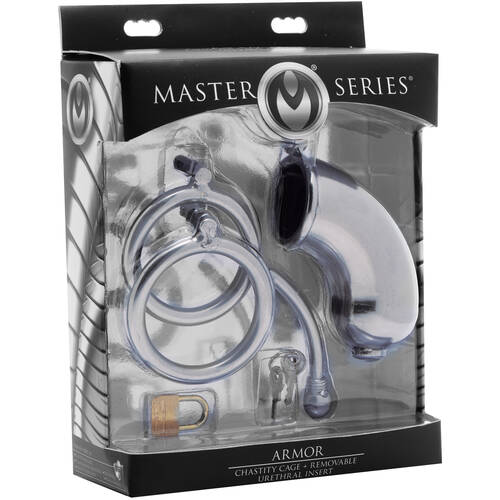 Armor Chastity Cage + Sound