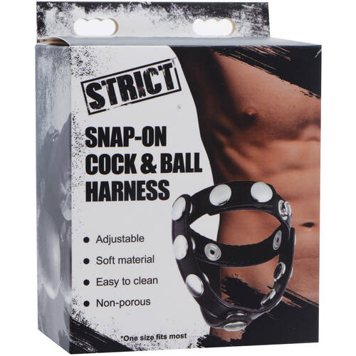 Snap-On Cock & Balls Ring