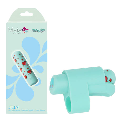 Maia JILLY - Teal Teal USB Rechargeable Powerful Finger Stimulator
