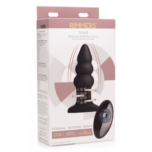 Rimming Model I 5" Textured Motorised Butt Plug