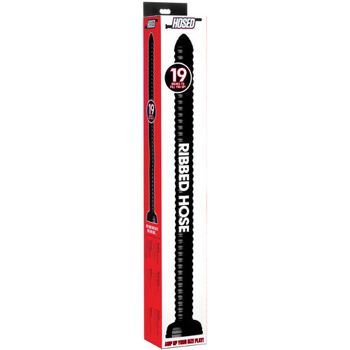 19" Ribbed Anal Snake