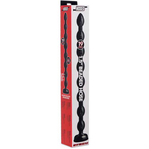 19" Beaded 1.5" Thick Anal Snake