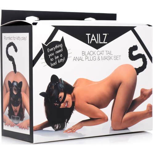 Cat Tail Plug + Mask