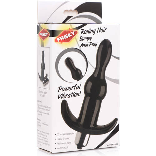 Bumpy Vibrating Butt Plug