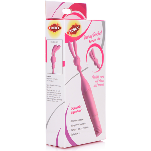 Bunny Rocket Silicone Vibrator
