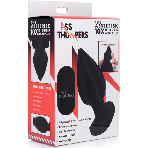 Assterisk Vibrating Butt Plug