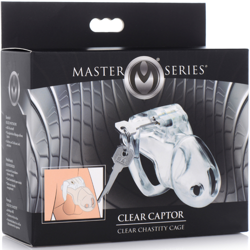 Clear Captor Chastity Cage