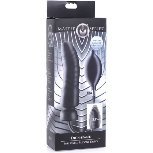 Dick Spand Inflatable Silicone Dildo