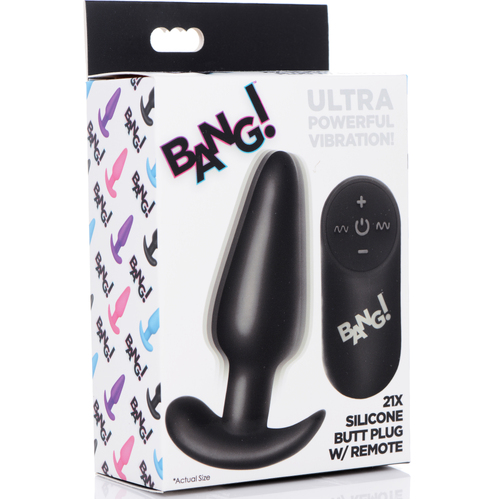 Vibrating Butt Plug + Remote