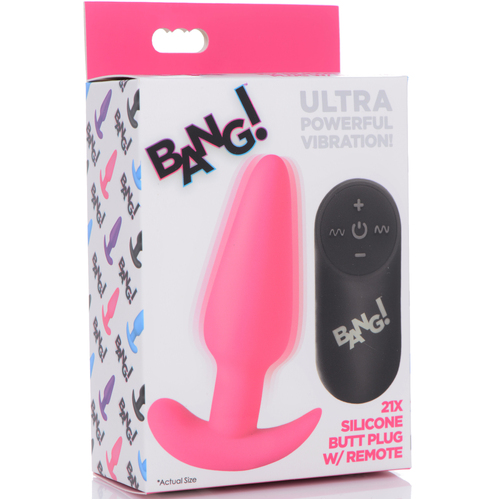 Vibrating Butt Plug + Remote