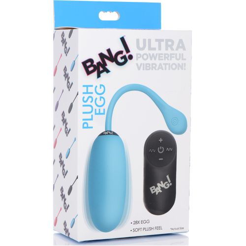 Plush Remote Egg Vibrator