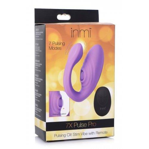 Inmi 7X Pulse Pro Clit Stim Vibe W/ Remote