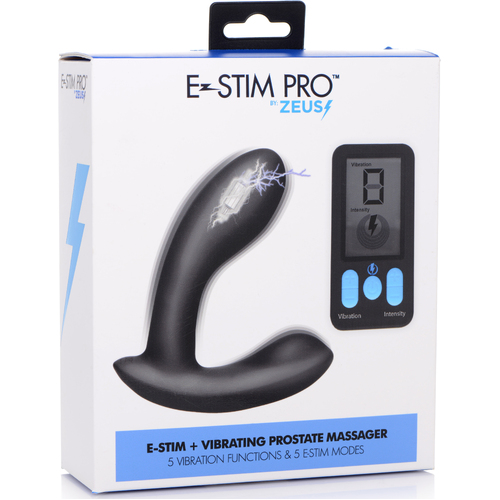 4" Vibrating & E-Stim Prostate Massager