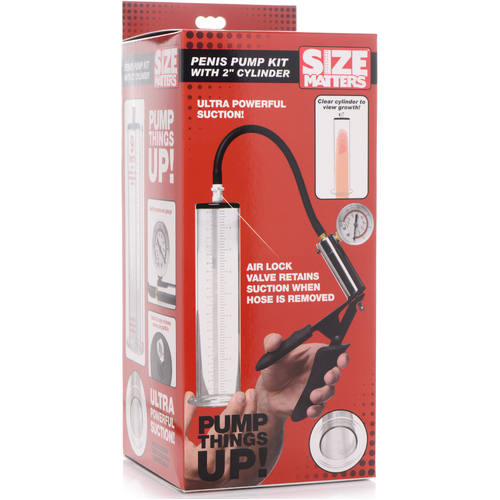 Penis Pump Kit with 2" Cylinder