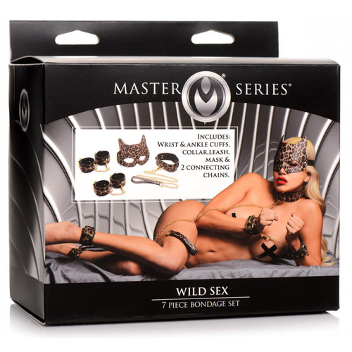 Leopard Themed Bondage Set