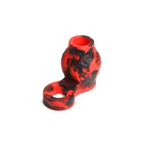 Hell Hound Silicone Penis Sleeve + Ball Stretcher 