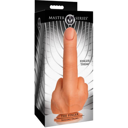 Master Series The Finger Flesh 21.3 cm Giant Finger Dildo
