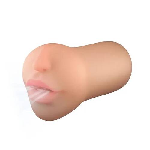 Suction Kiss Sucking Vibrating Mouth Masturbator Flesh