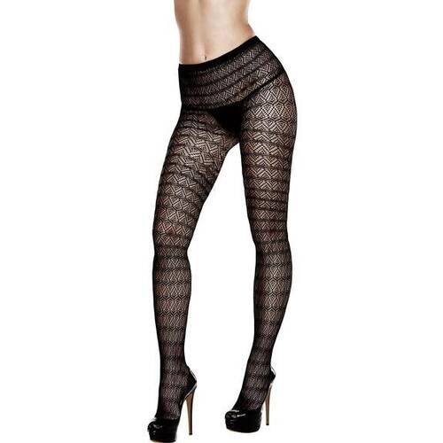 Jacquard Pantyhose Q