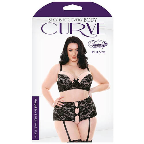  Margot Bra/High Waist Panty 1X/2X 